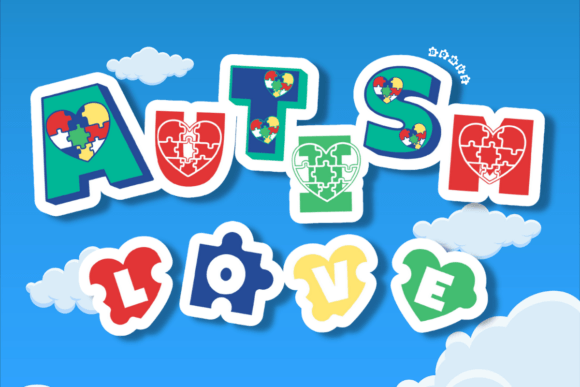 Autism Love Font: A Playful Typeface for Branding
