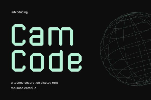 Camcode Font: Adding a Futuristic Edge to Editorial Design