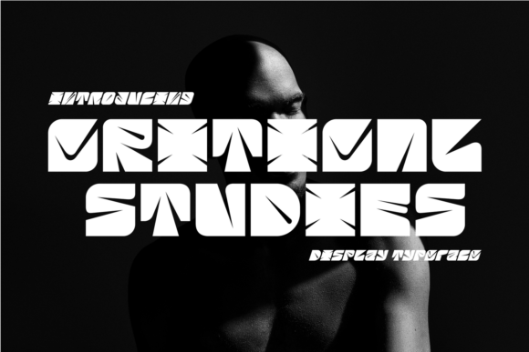 Critical Studies Font for Bold Craft Projects