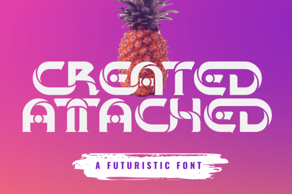 Discover the Modern Elegance of Created Attached Font
