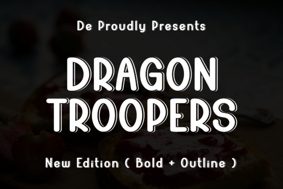 Dragon Troopers Font: A Modern Typeface for Branding