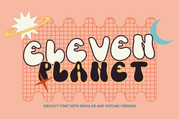 Eleven Planet Font: A Groovy Display Typeface for Branding