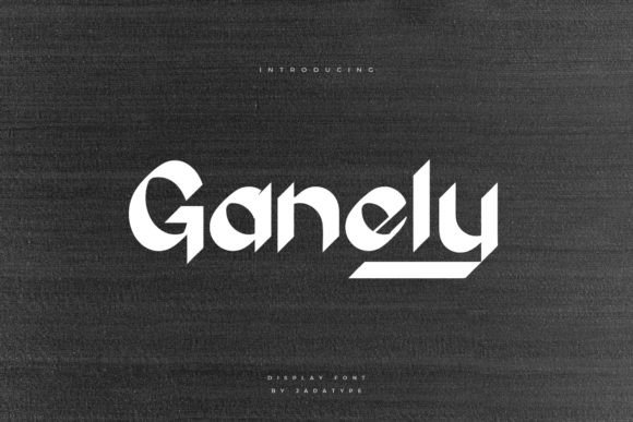 Ganely Font: Friendly Display Typography for Web Design