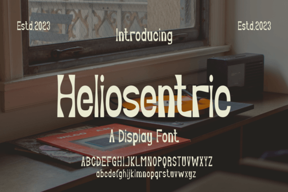 Heliosentric Font: Bold Branding for Small Business