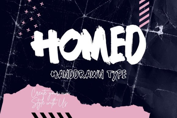 Homed Font: Bold Display Typography for Web Design