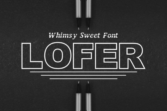 Lofer Font: Elevating Handmade Labels and Crafts
