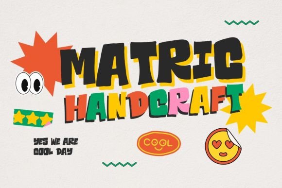 Matric Handcraft Font Review for Small Business Branding