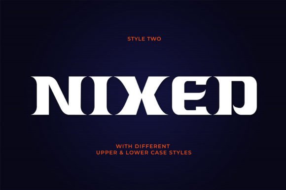 Nixed Font Review: Testing a Daring Display Typeface