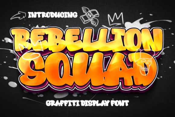 Rebellion Squad Font for Bold Editorial Design