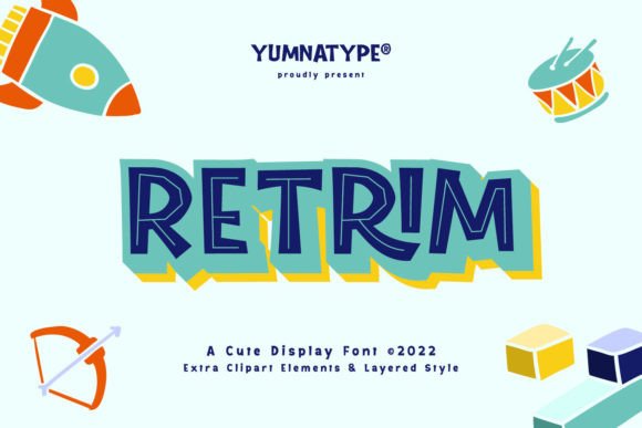 Retrim: The Perfect Display Font for Eye-Catching Visuals