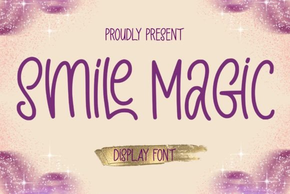 Smile Magic Font: A Display Typeface for Bold Campaigns