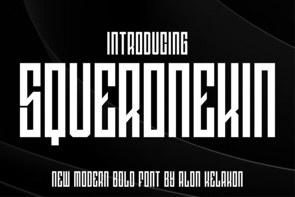 Squeronekin: A Designer’s Take on This Display Font