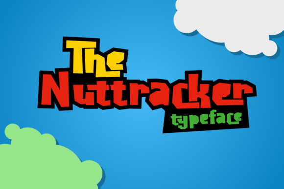 The Nuttracker Font: A Playful Display Typeface Review