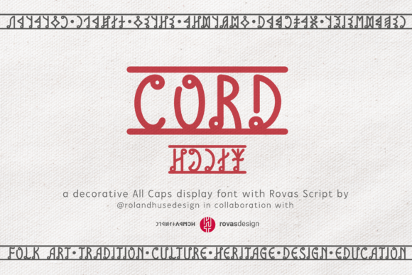 Transform Your Brand with Cord: A Stylish Display Font