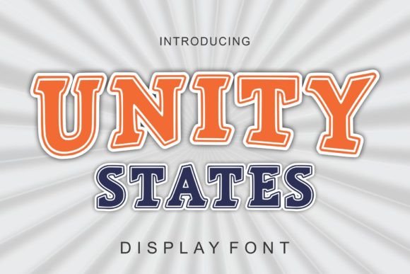 Unity States Font: Friendly Branding for Small Business