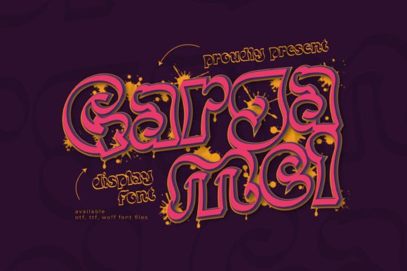 Unleash Creativity with Gargamel: A Quirky Display Font